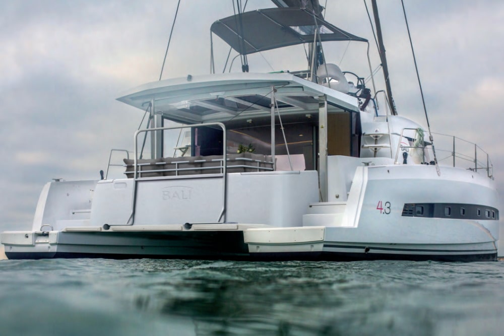 bali 4.3 catamaran review