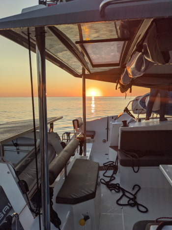 40 foot catamaran interior