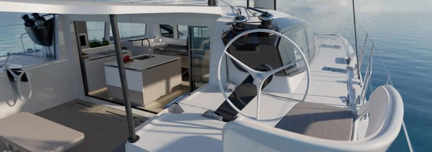 outremer 55 pivoting helms