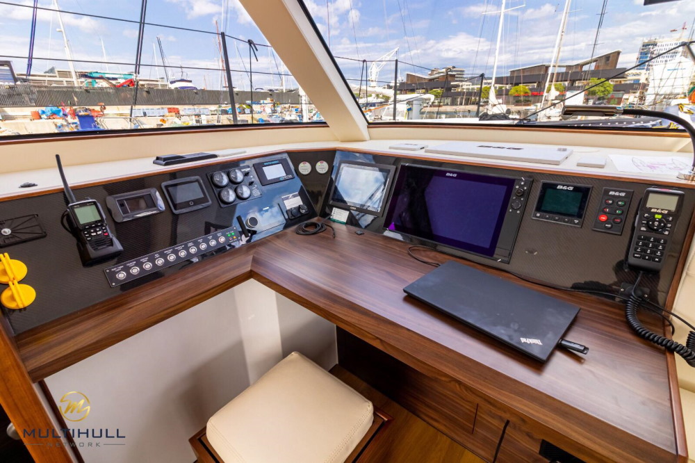 hh catamaran interior