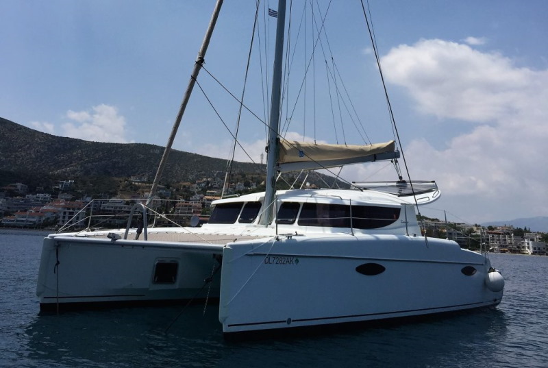 catamaran louisiane 37 fountaine pajot 1986