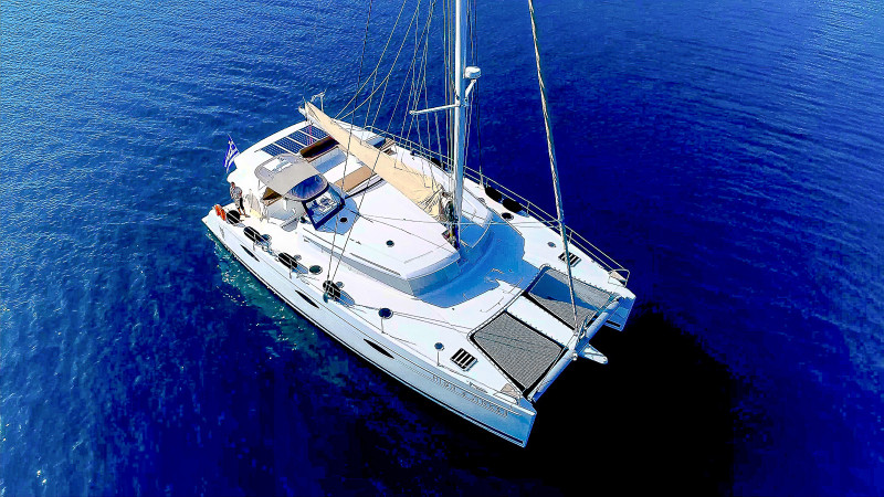 catamaran louisiane 37 fountaine pajot 1986