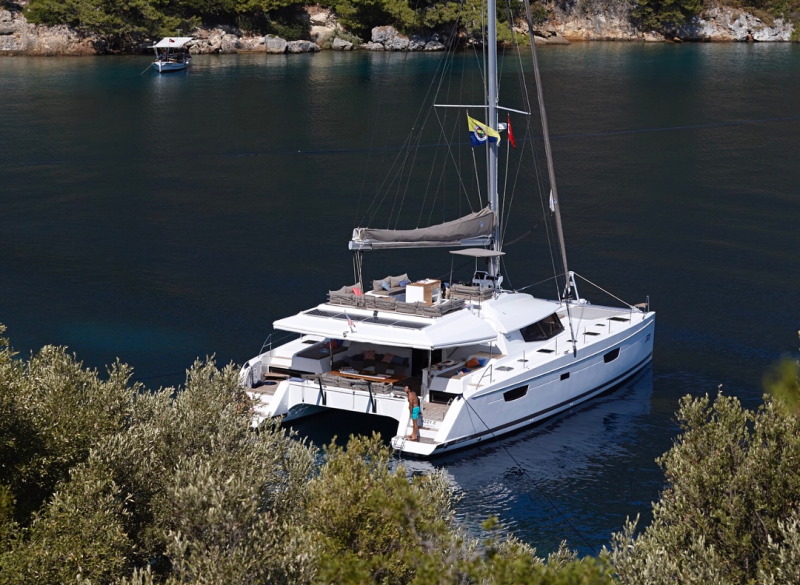 catamaran louisiane 37 fountaine pajot 1986