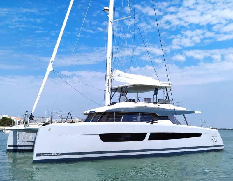 catamaran louisiane 37 fountaine pajot 1986