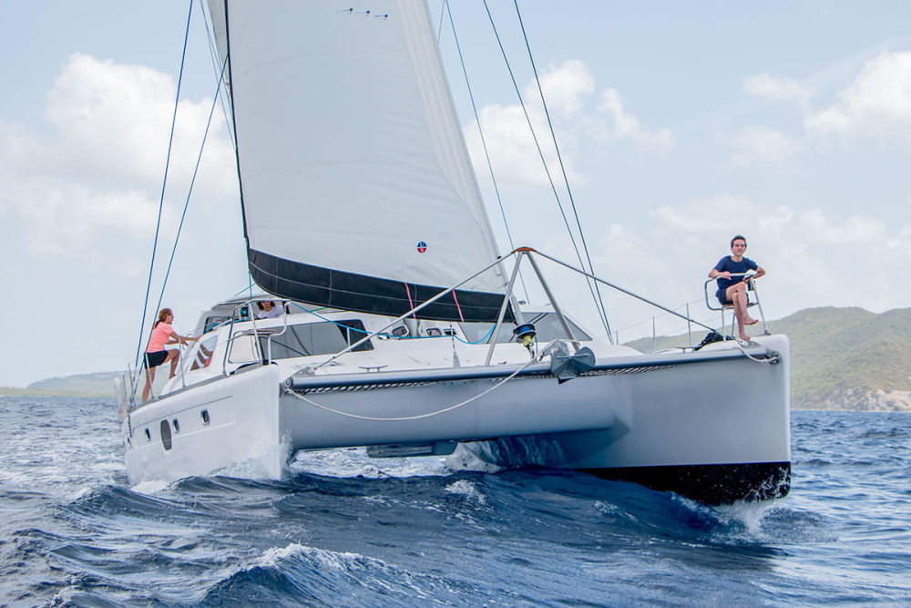 voyage 480 catamaran