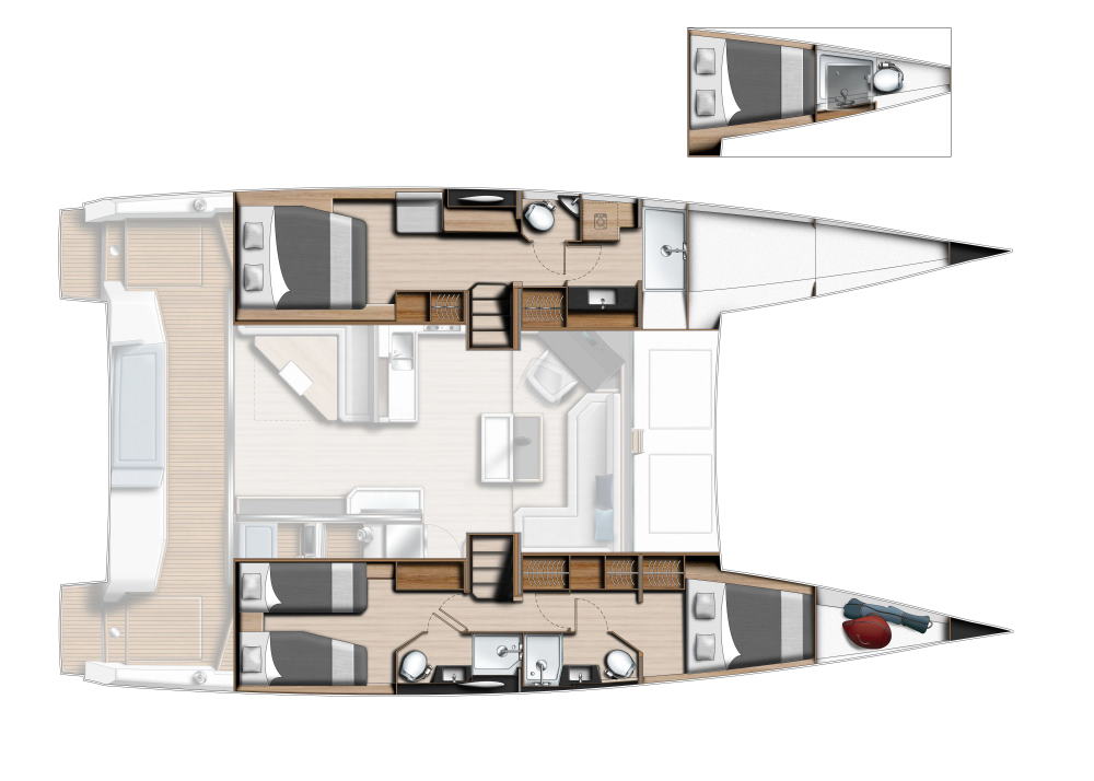 catana ocean class configuration