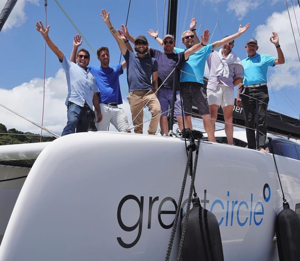 sailing great circle catamaran