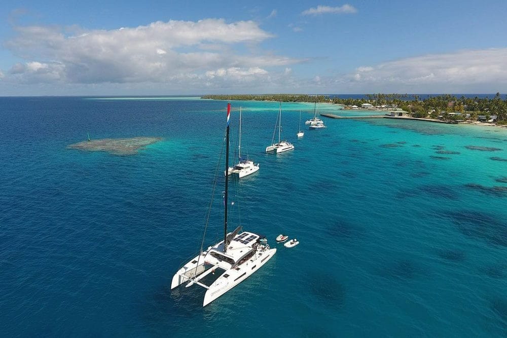 sailing great circle catamaran