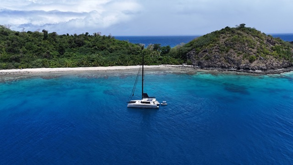 SV Happy Together at sea