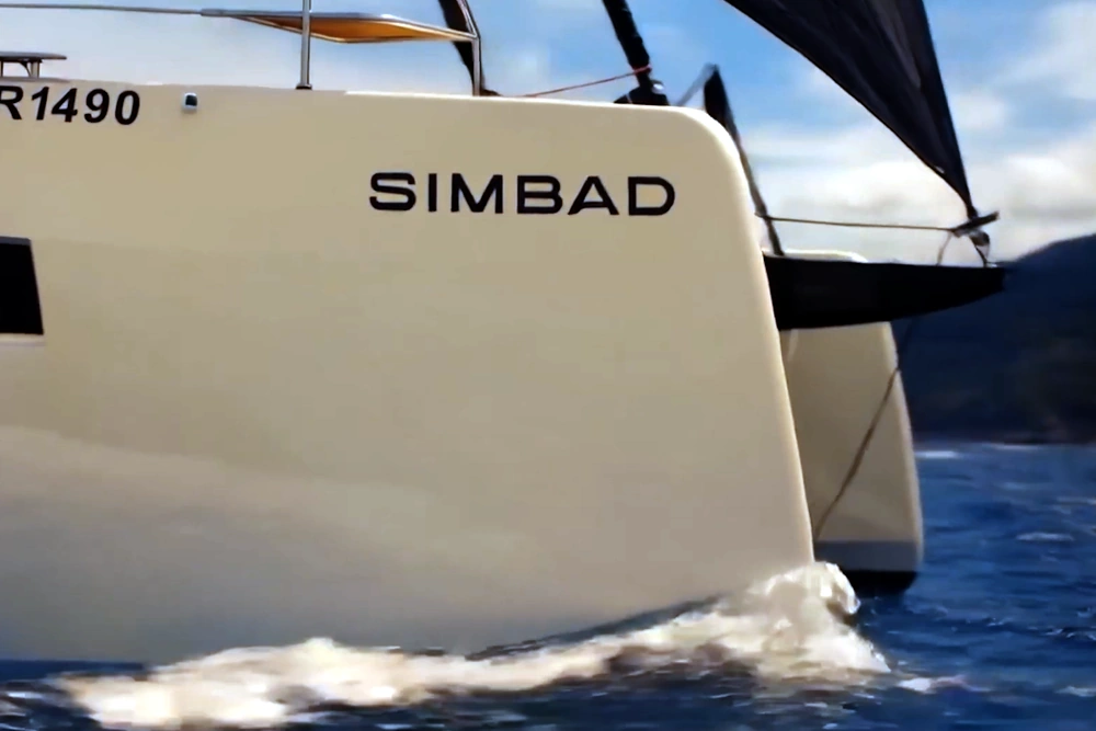 Simbad 55 bowsprit