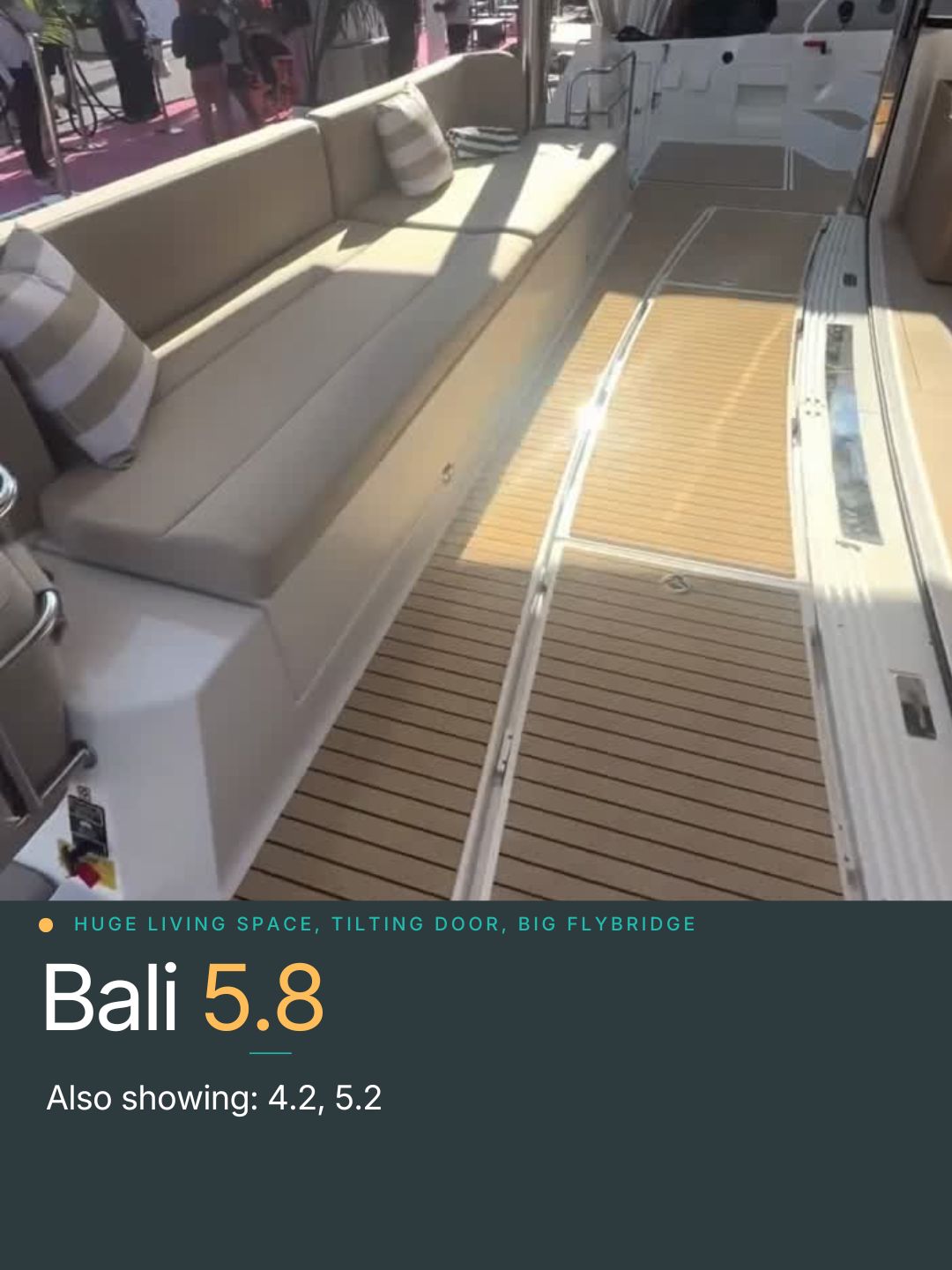 Bali 4.2, 5.2 and 5.8